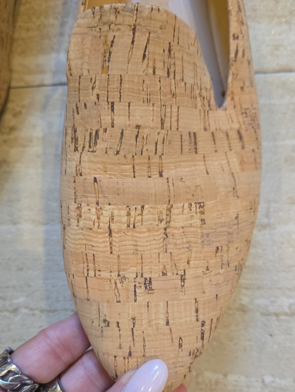 Veronica Beard Griffin Flat Cork Loafers - Picture 2 of 12